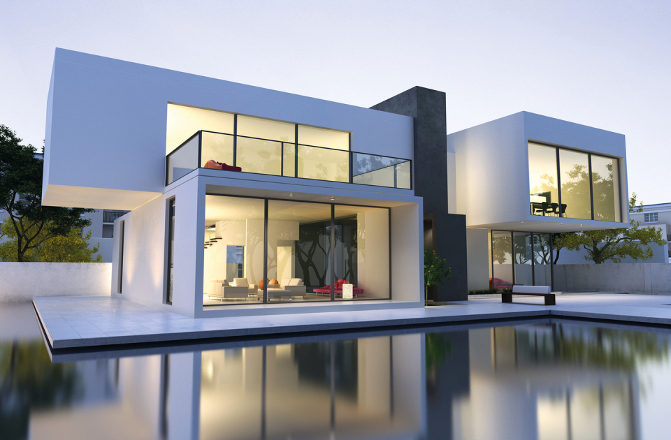 Modernes Haus - Ademaj Stuckateur